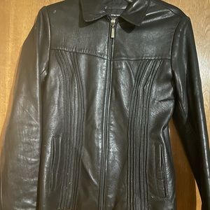 Real leather jacket